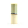 Vase Cylindre - Vert & Beige