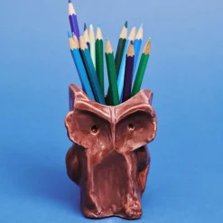 Vase Hibou After Midnight - Aubergine