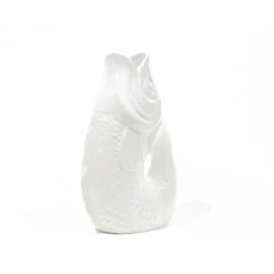 Vase Monsieur Carafon Poisson - Blanc