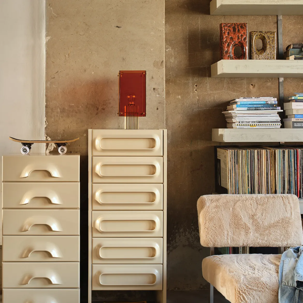 Vase Retro Olive