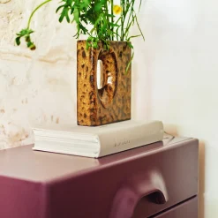 Vase Retro Olive
