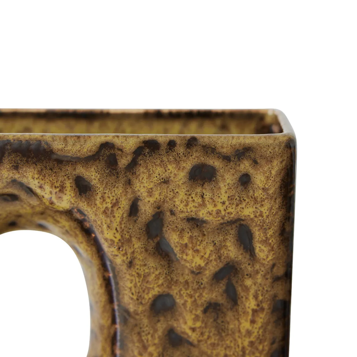 Vase Retro Olive