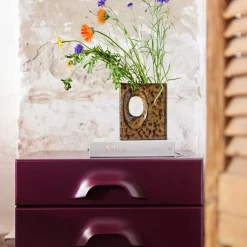 Vase Retro Olive