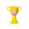 Vase Trophy Best Friend Award - Yellow XS