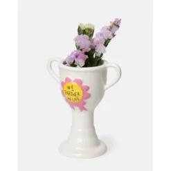 Vase Trophy #1 Partner in Life - White XS