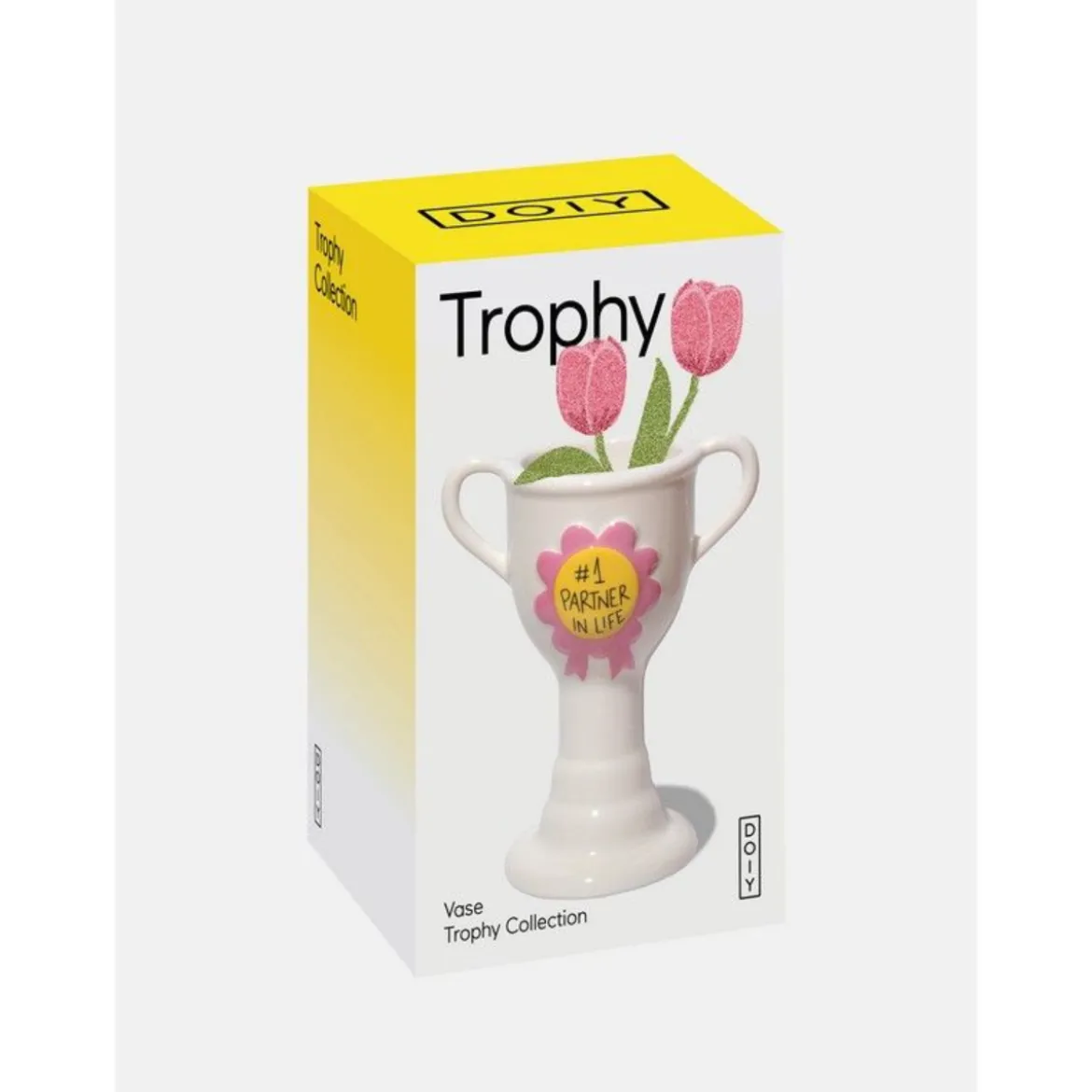 Vase Trophy #1 Partner in Life - White XS