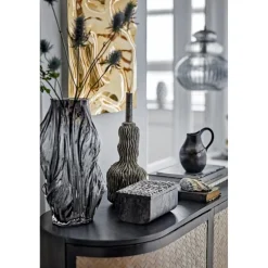 Vase Tulla Verre - Gris
