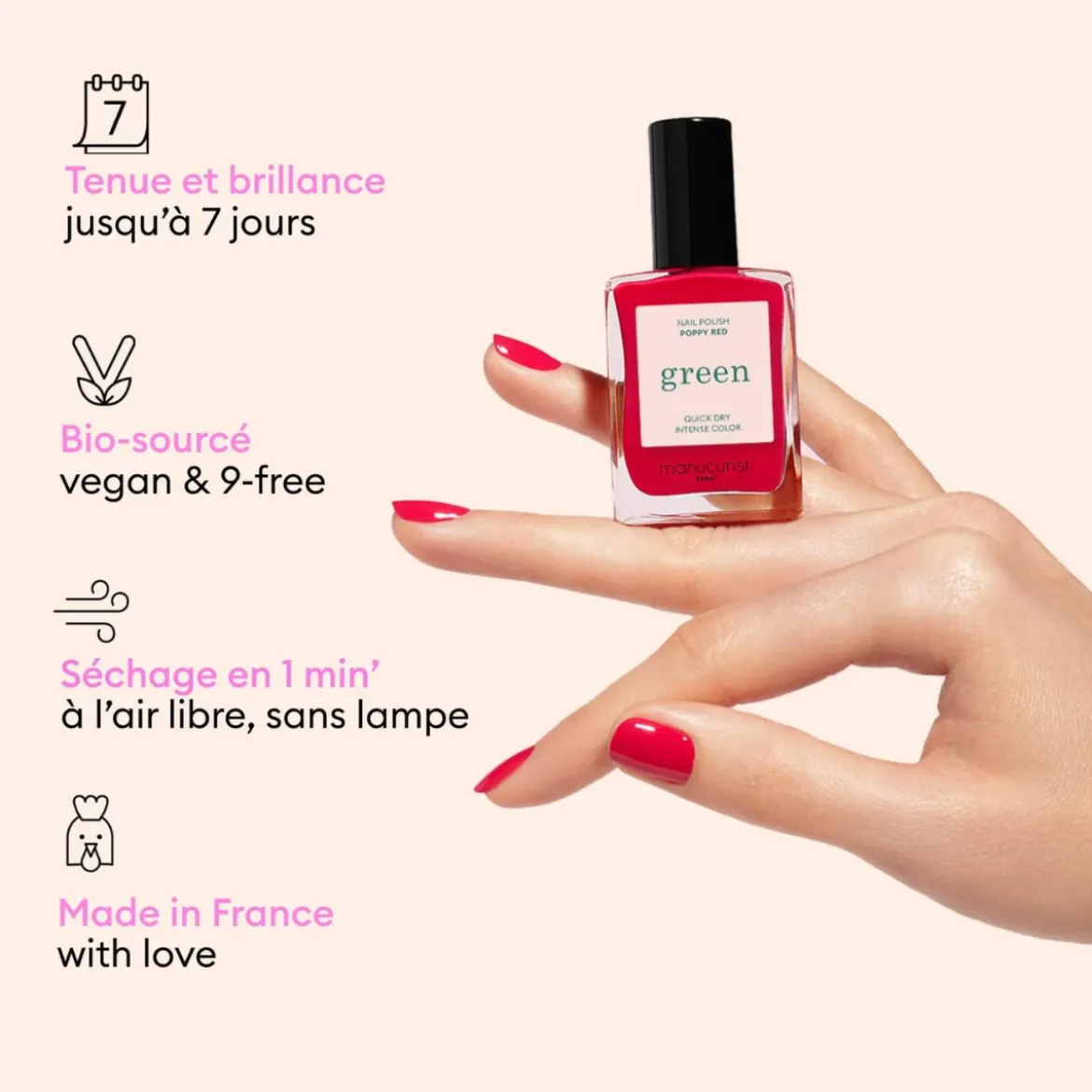 Vernis à ongles Green™ - Spicy - 15 ml