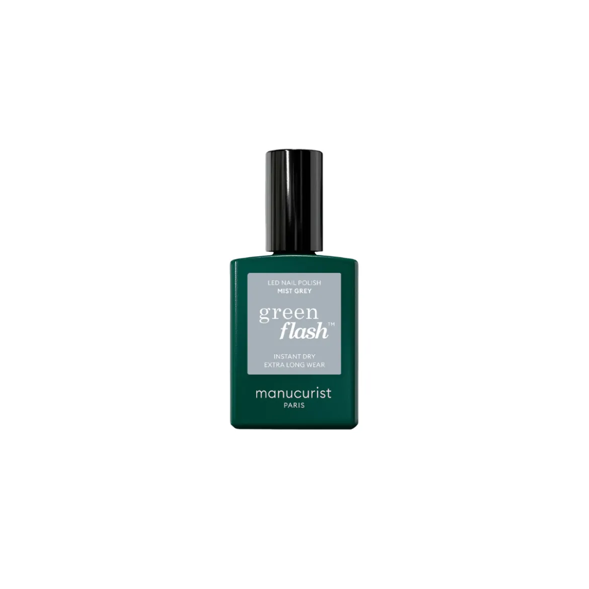 Vernis Semi-permanent LED Green Flash™ - Mist Grey - 15 ml