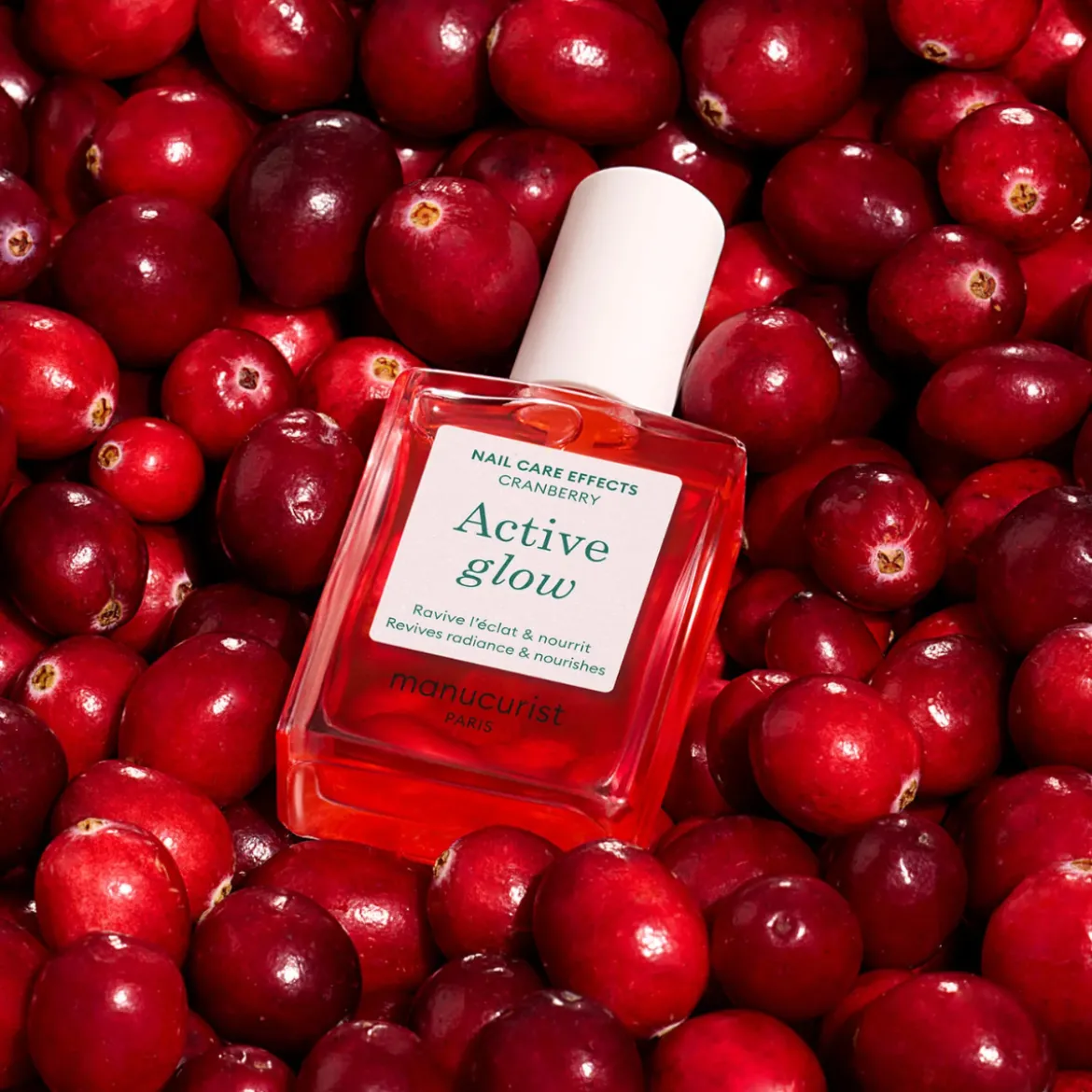 Vernis Soin Active - Glow Cranberry - 15 ml