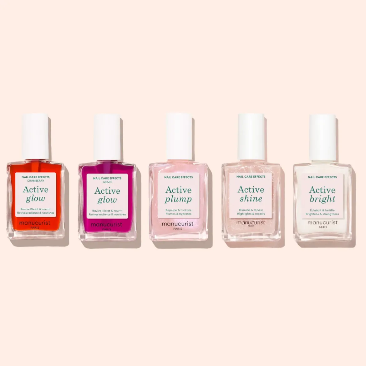 Vernis Soin Active - Glow Cranberry - 15 ml