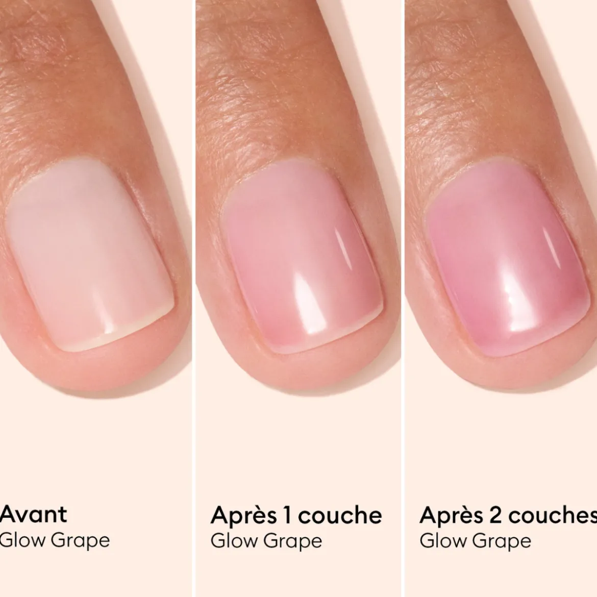 Vernis soin - Active Glow Grape