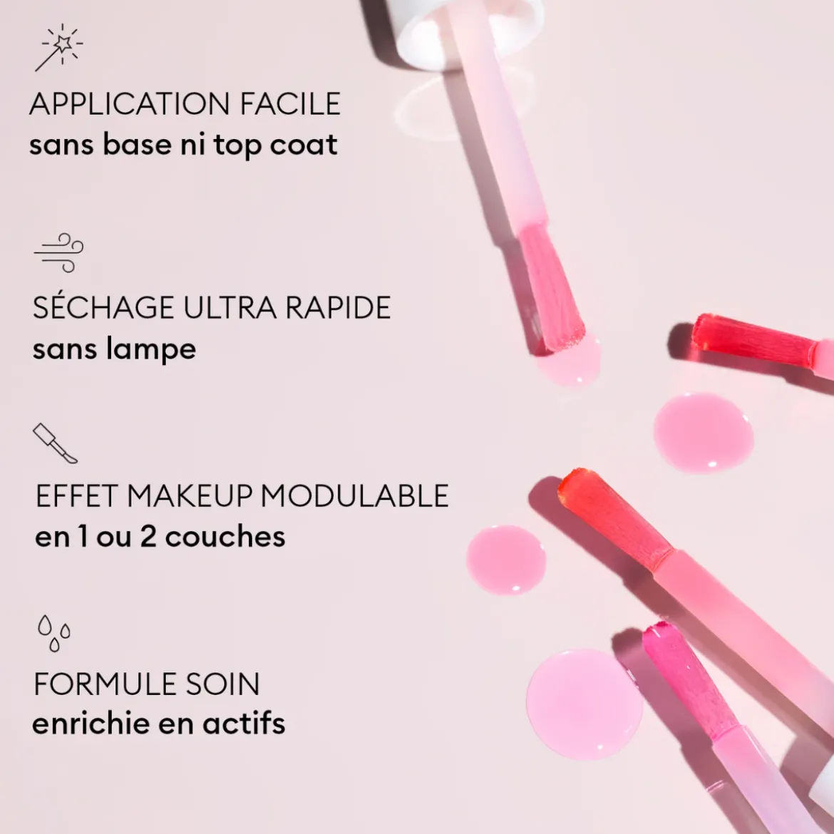Vernis soin - Active Glow Grape