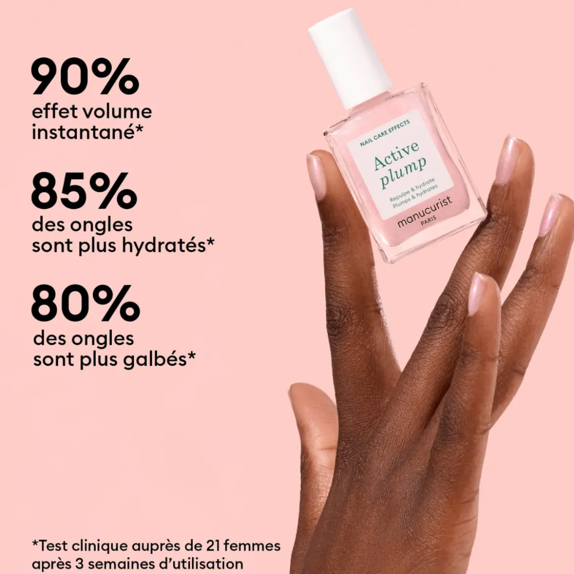 Vernis Soin - Trio Active Pump - 15 ml