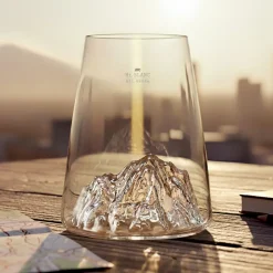 Verre topographic Mont Blanc