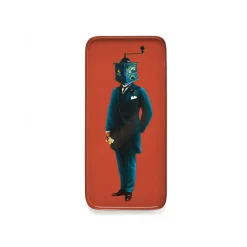 Vide-poche rectangulaire Moulinos en fer - 12,5 × 28 cm