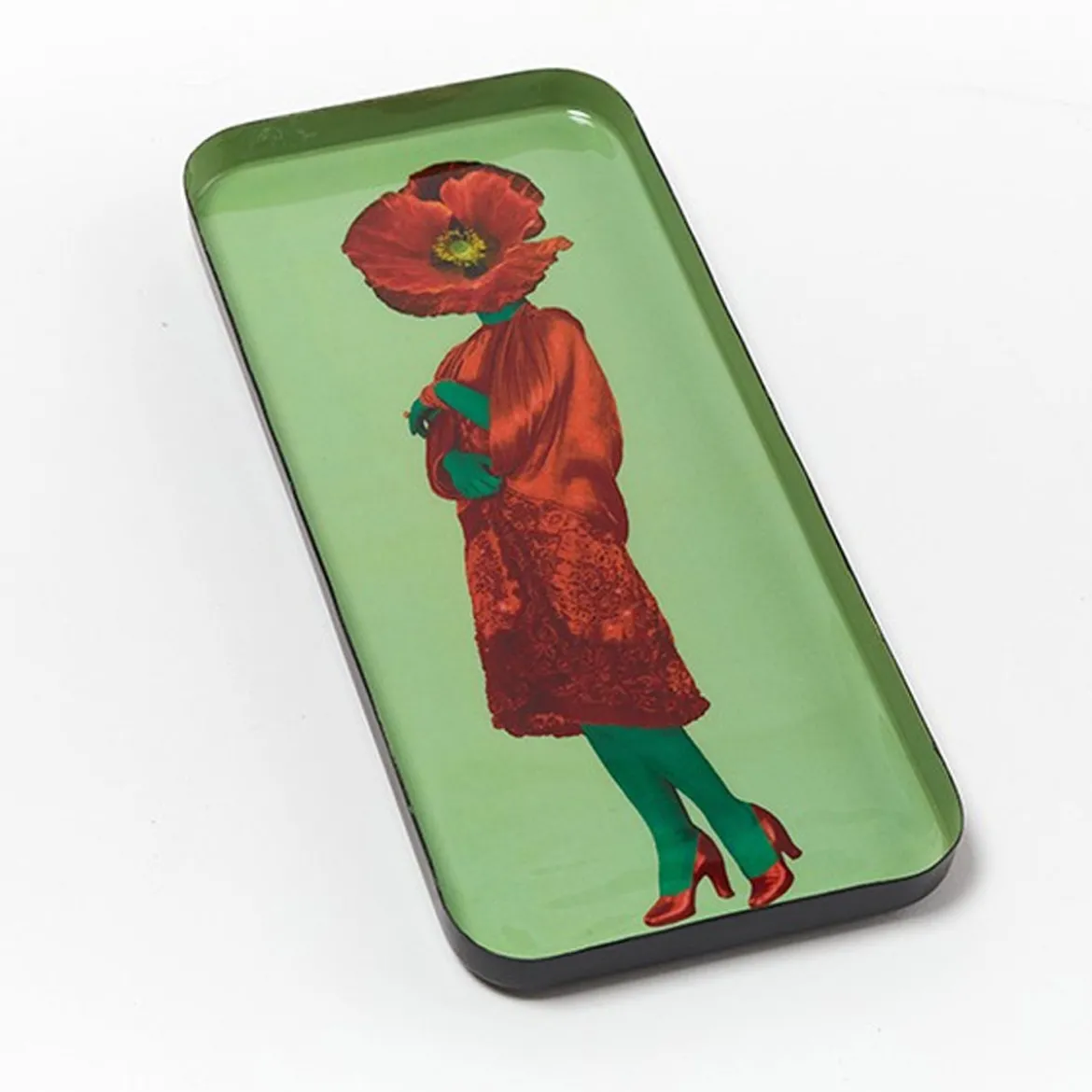 Vide-poche rectangulaire Pivoina - 12,5 × 28 cm